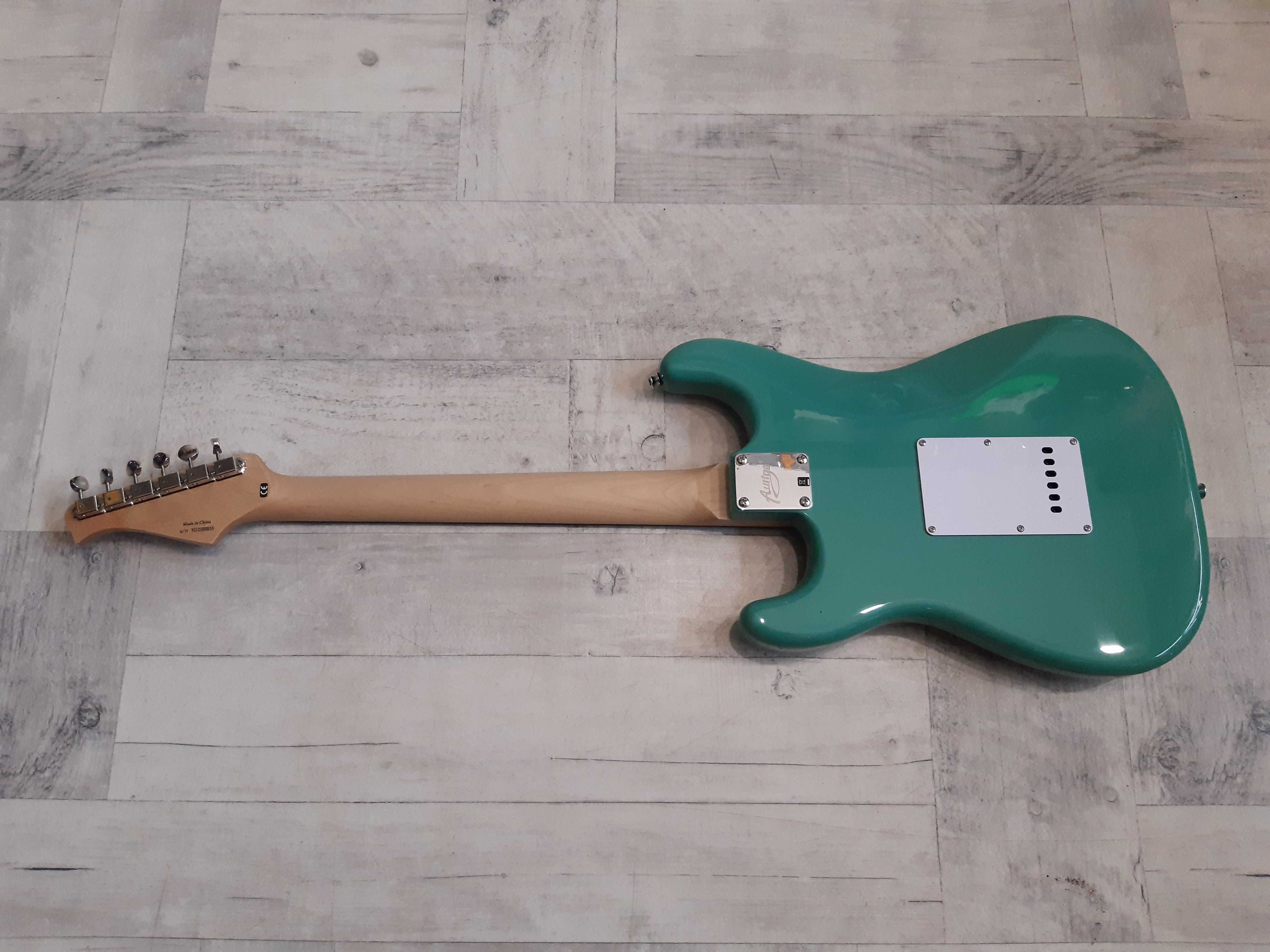Gitara Stratocaster Auriga -HSS- Surf Green - wysyłka Gratis - zamiana