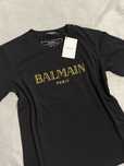 Nowy czarny t-shirt koszulka Balmain roz M