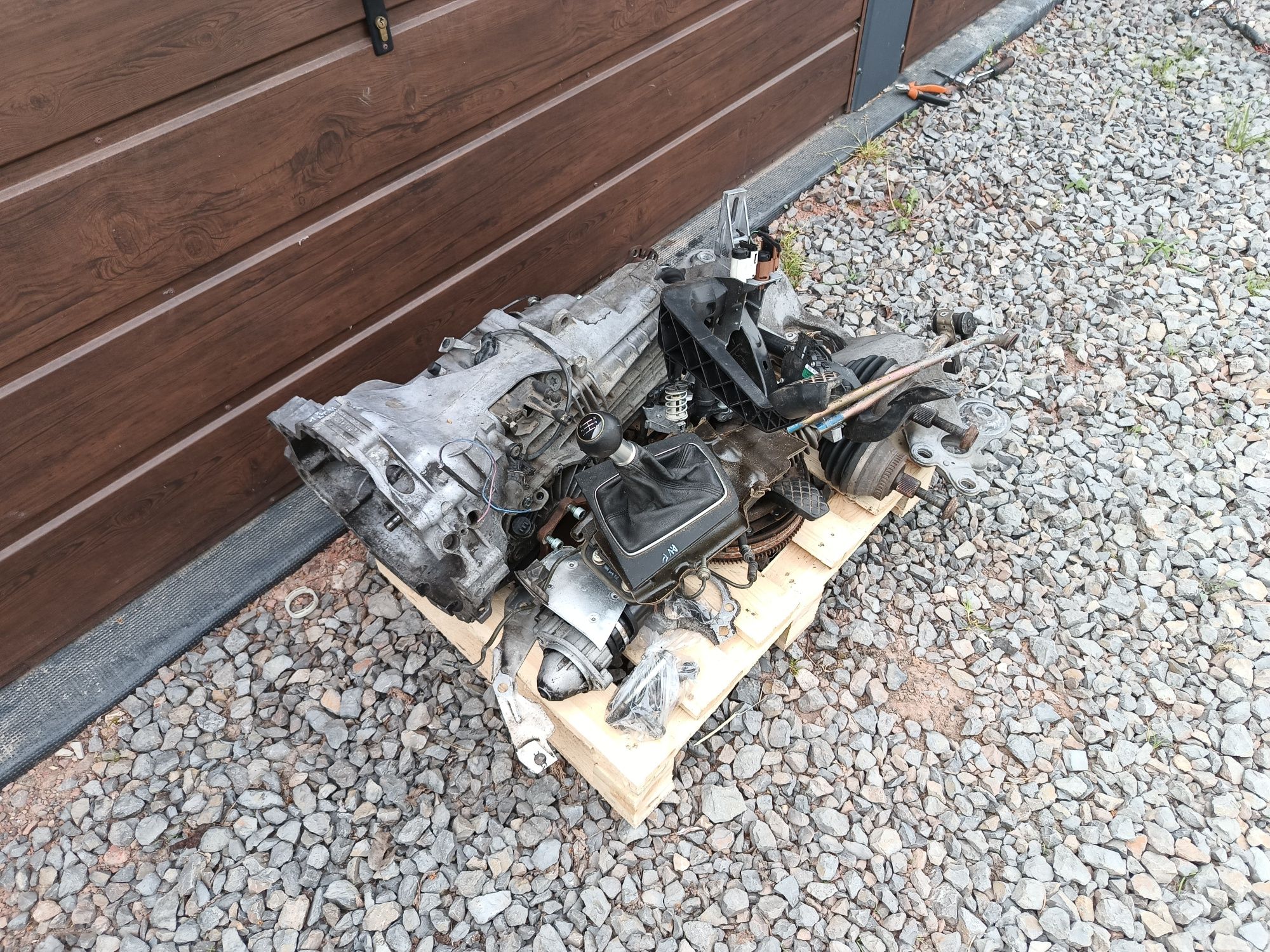 Przekładka SWAP na manual skrzynia Audi A4 B7 B6 1.8 Turbo BFB AVJ 5 b