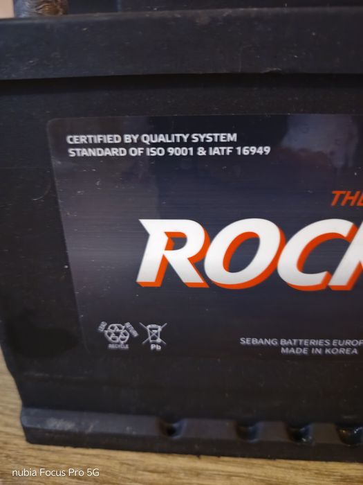 Akumulator samochodowy 12 V 55 Ah