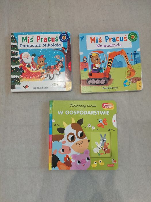 Książeczki. 5 sztuk wybrane. Rezerwacja