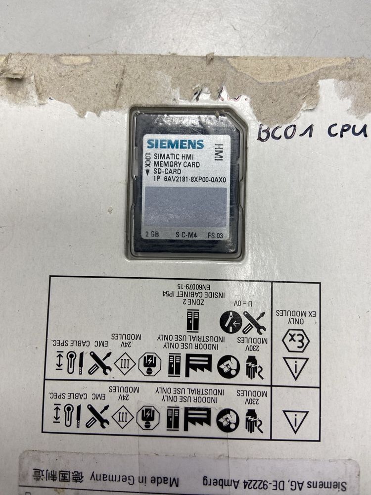 Cartao de memoria para PLC SIEMENS 2GB