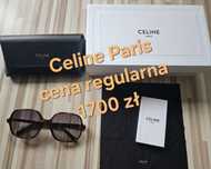 Brązowe Okulary przeciwsłoneczne Celine Paris