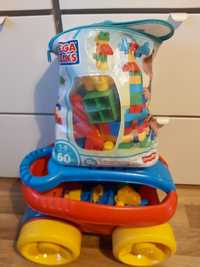 Klocki- 2 zestawy mega bloks Fisher Price