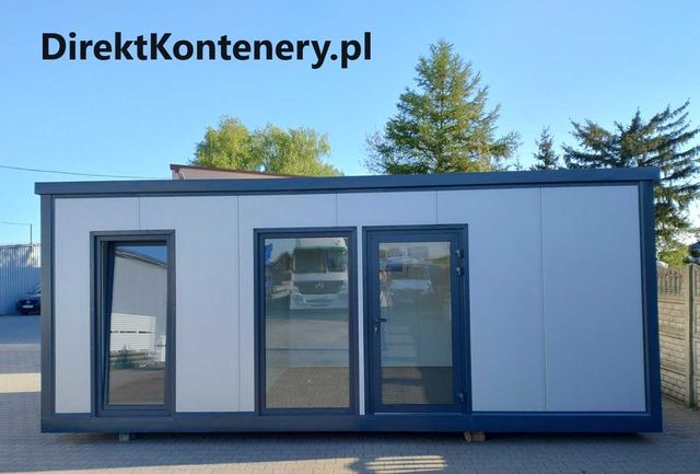 Domek letniskowy 21m2 kontener całoroczny wyposażony 7x3m