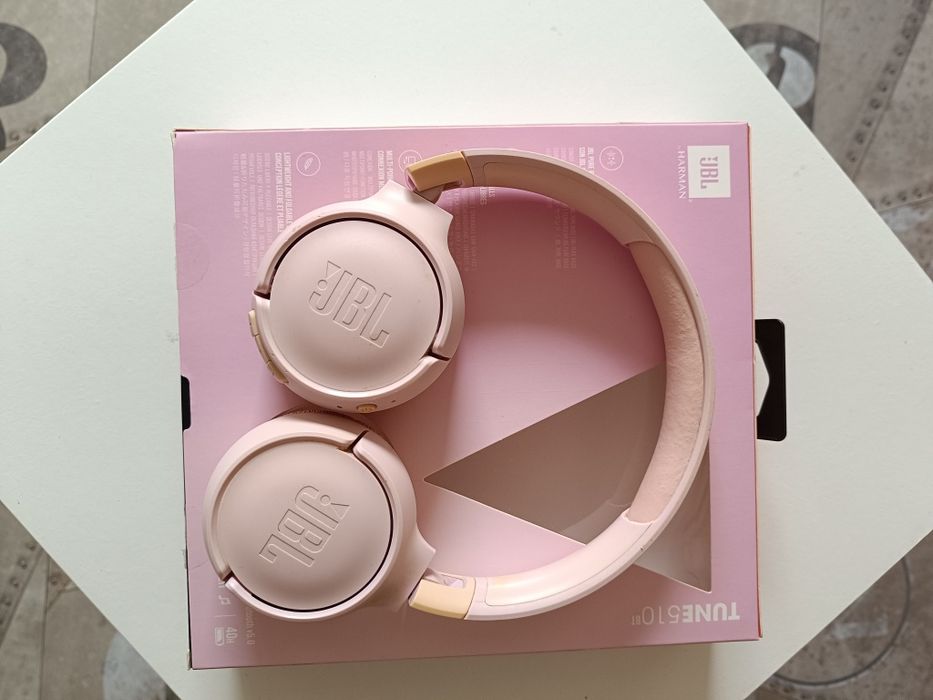 Fones JBL 510 BT - Cor de rosa