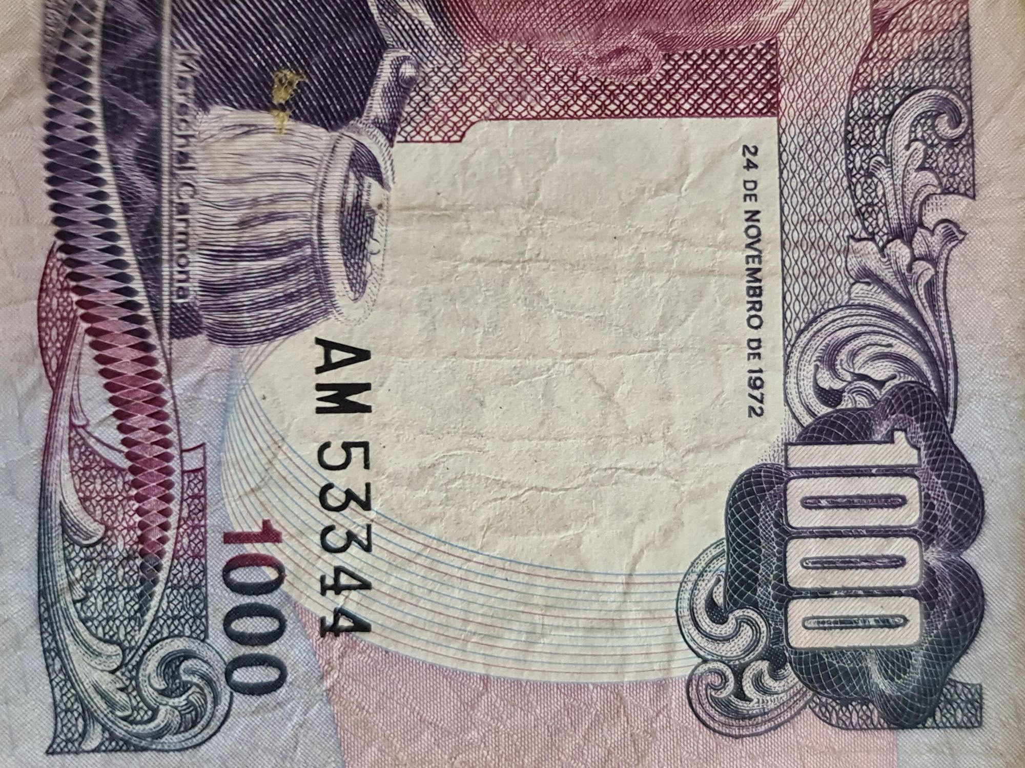 Notz 1000 escudos Angola 1972