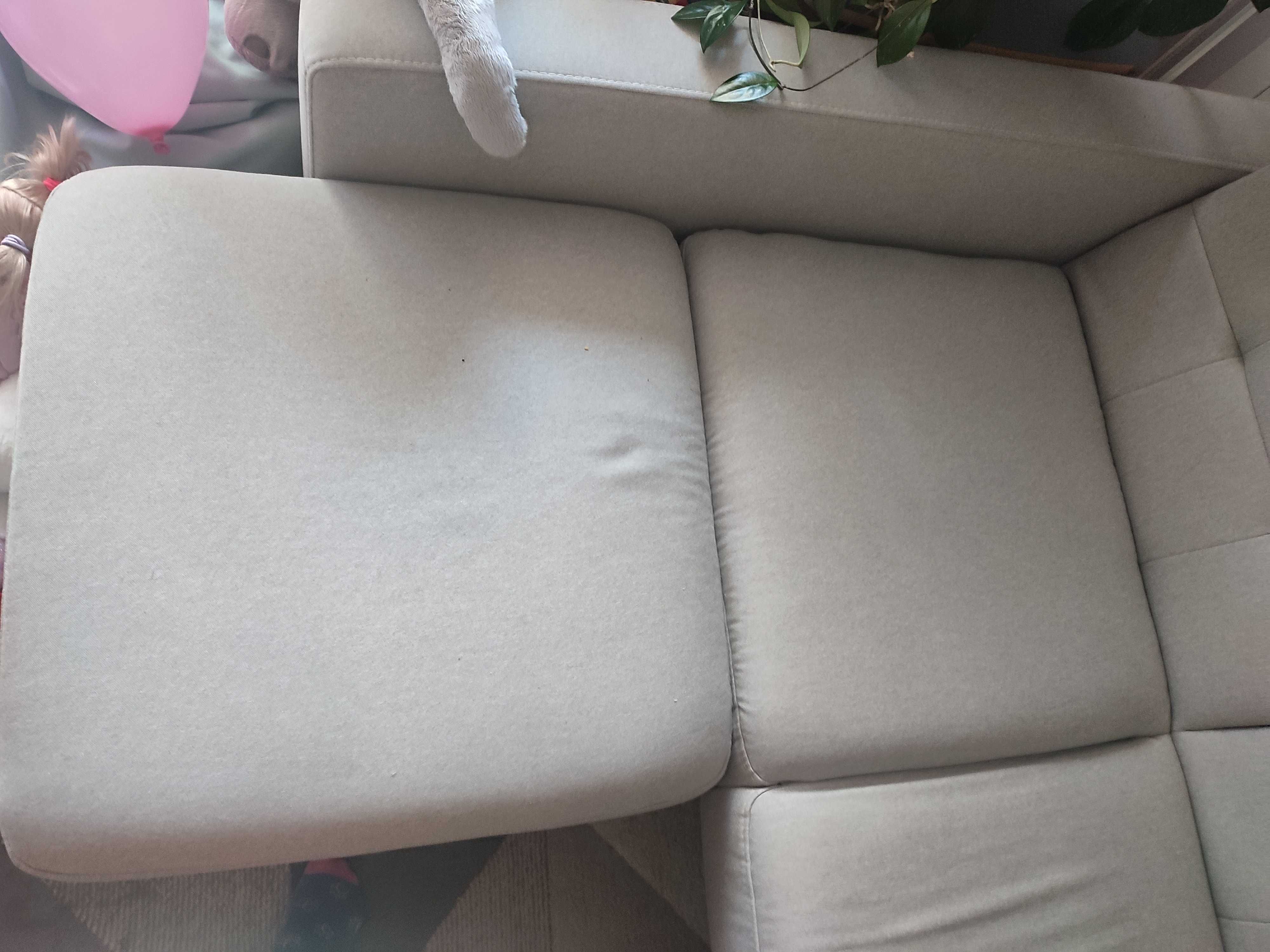 Narożnik lewy z funkcją spania beżowy dąb bianco Bodo