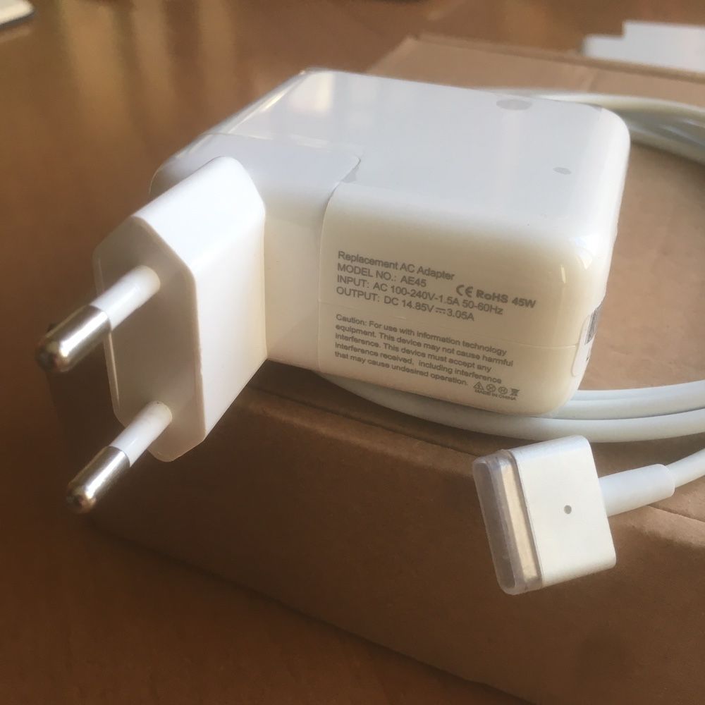 Зарядка Зарядное Устройство MacBook МакБук Air Pro Magsafe 2 45 60 85W