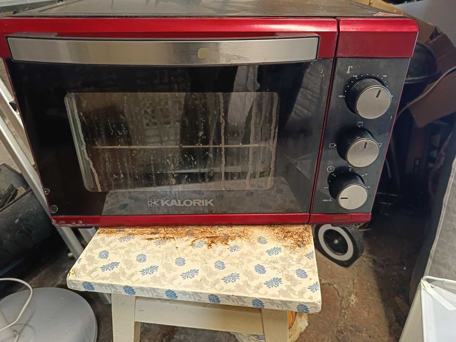 Mini Piekarnik Elektryczny 19L 1280W Timer Grill Belgijski