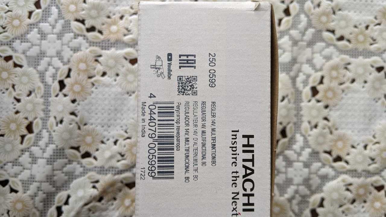 Регулятор генератора HITACHI 2500599