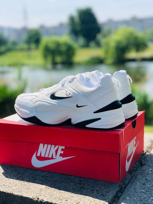 Nike M2K Tekno Monarch white black кроссовки мужские найк монарх