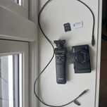 sony ZV 1 z gpvpt2bt 1 karta pamieci 128 i kabel usb