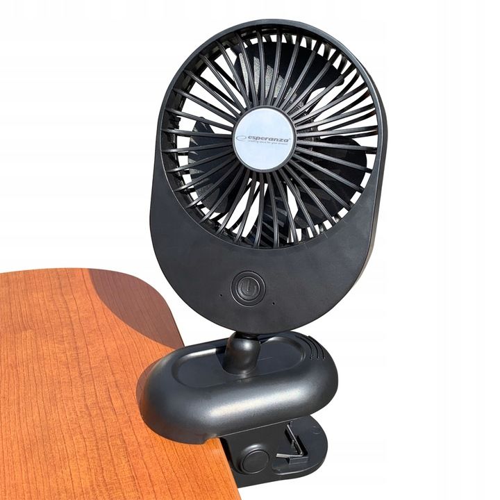 Wentylator Wiatrak Usb Z Klipsem Esperanza Mocny