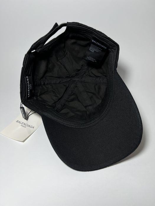 Кепка бейсболка balenciaga Чорна біла рожева