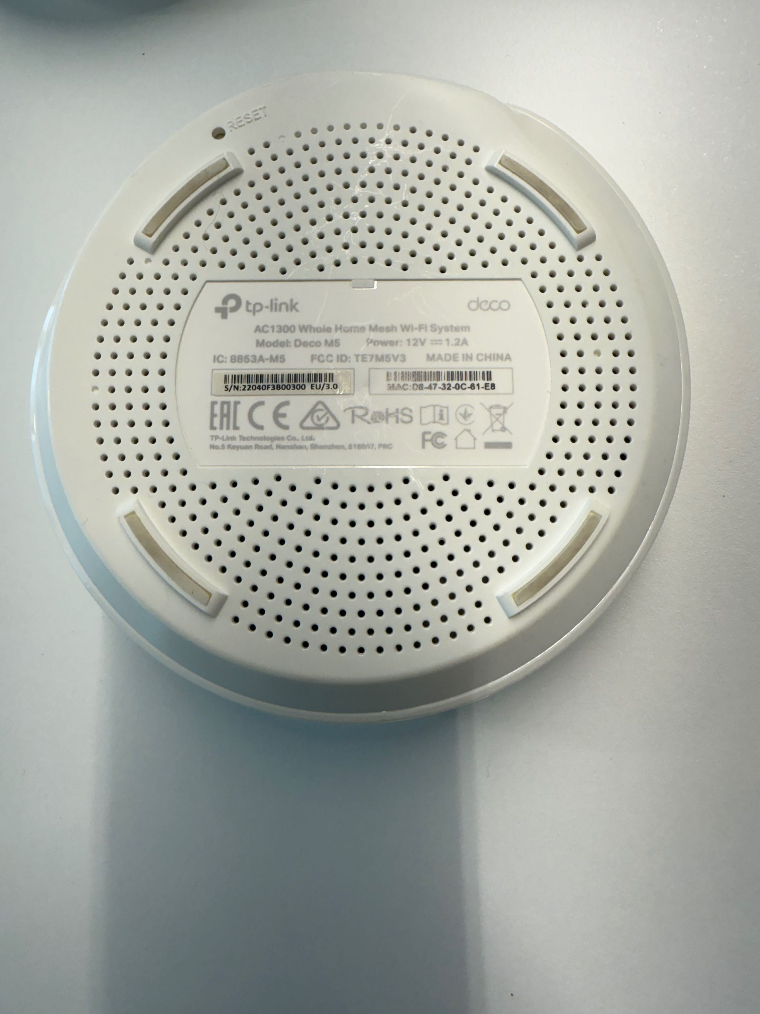 TP-Link Deco M5 – Pack 3 Unidades repetidores – Mesh Wi-Fi