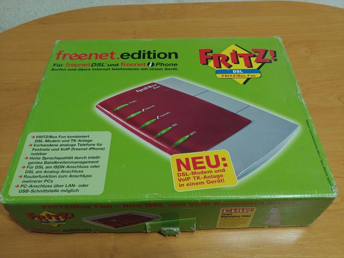 Fritz Box VoIP TK Anlage modem router