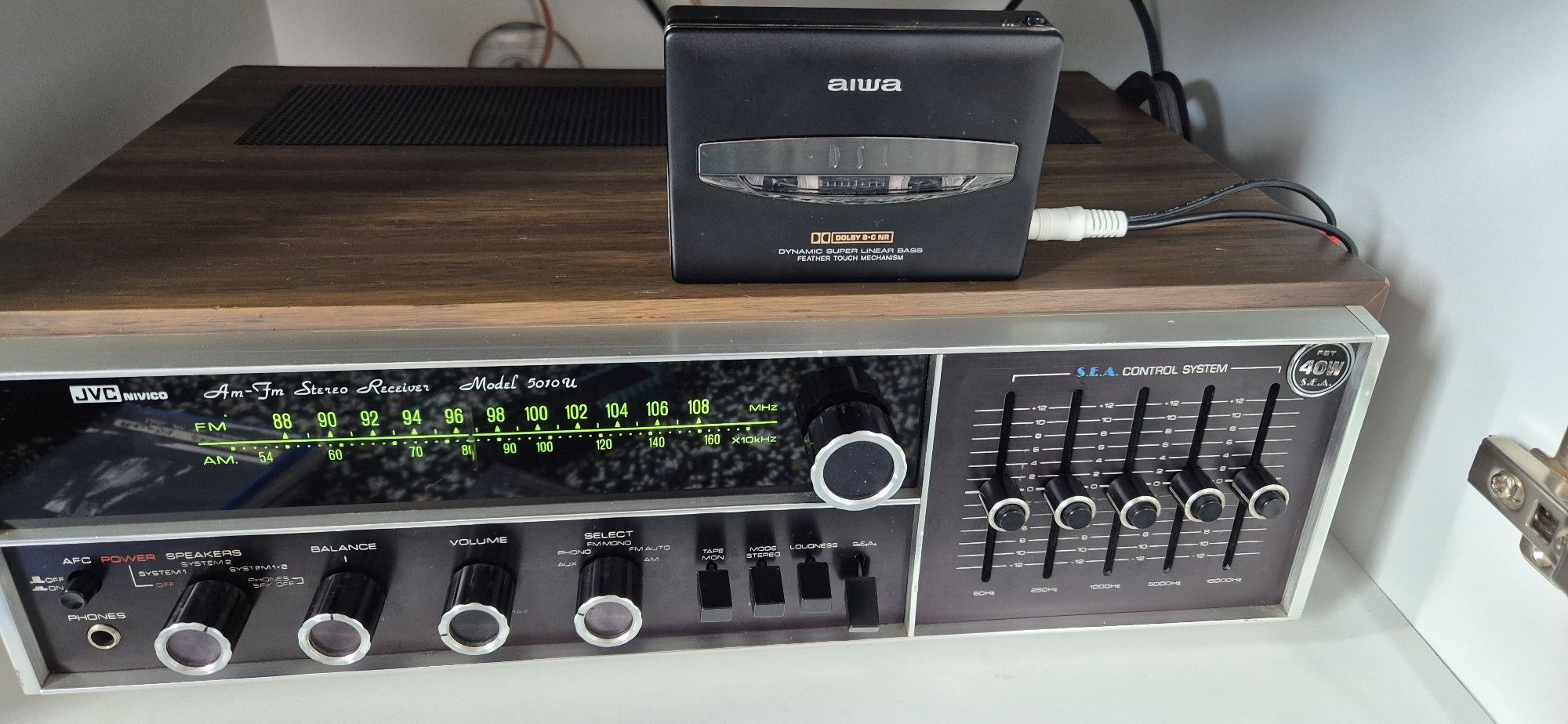 Odtwarzacz kasetowy Aiwa PX 410