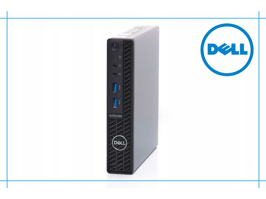 komputer mini pc dell optiplex 3080 tiny i5 16gb 512ssd win11 pro