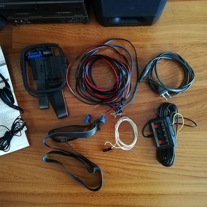 Aparelhagem Sony MHC6600 e colunas SS-H6600, de 1991