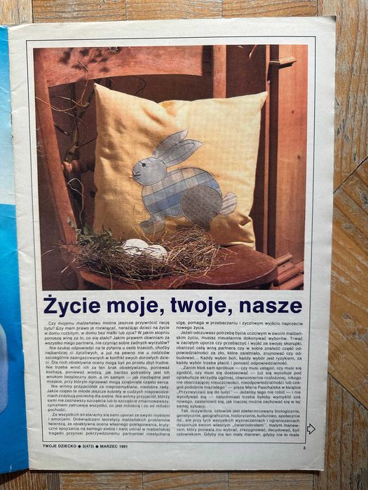 Twoje Dziecko Lata 90-95 plus Gratis Rodzice i Dziecko