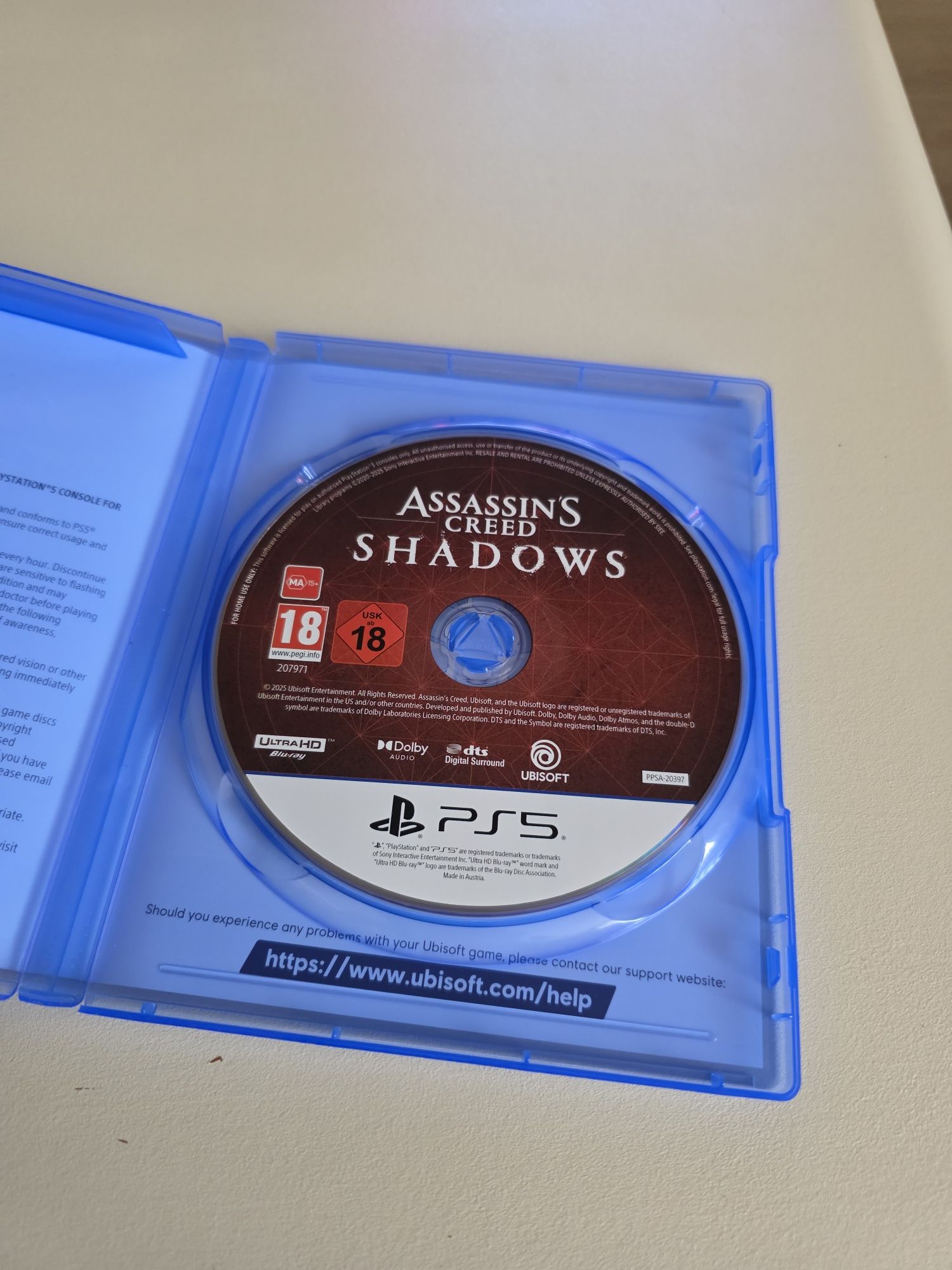 Assasin's Creed Shadows PS5