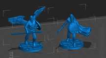 Kamicz -2 Figurki 4cm