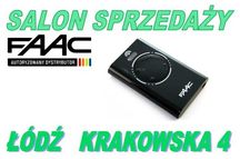 FAAC pilot XT4 868 slh lr napędy do bram automatyka