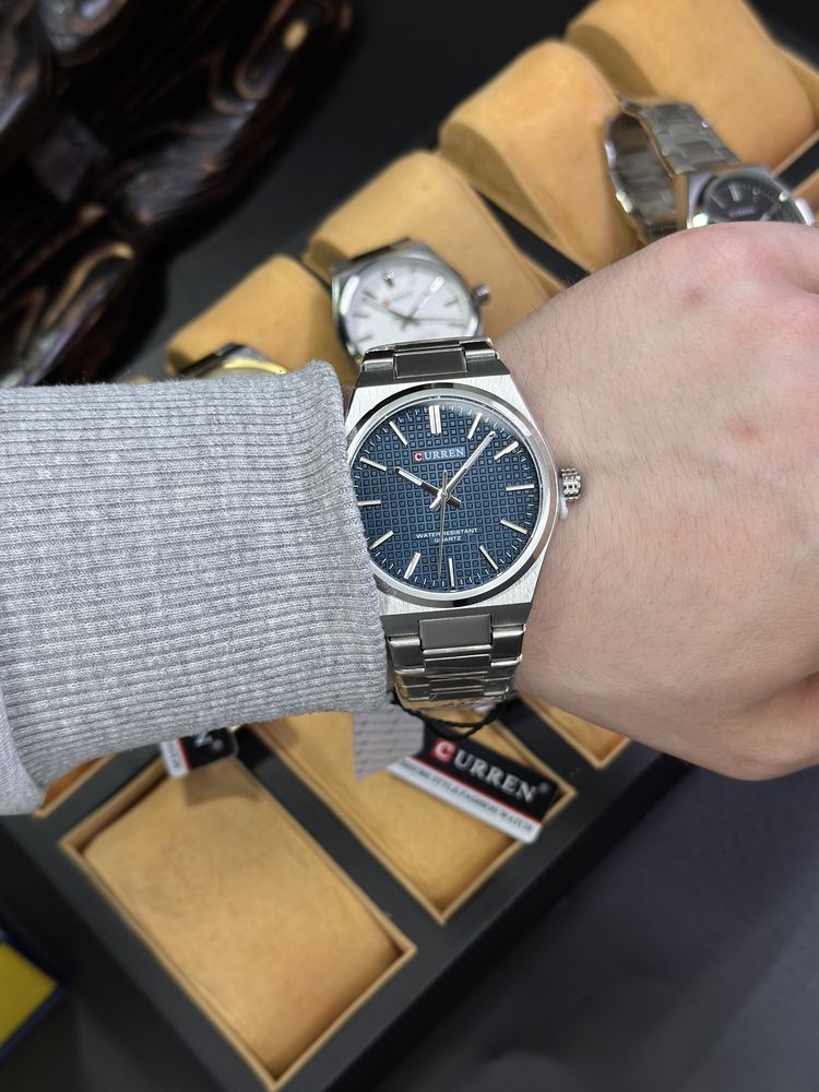 Curren 8439 годинник чоловічий мужские часы на браслете оригинал