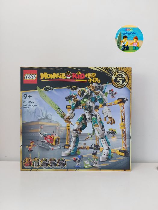 ENVIO GRATIS-LEGO 80053 Mei's Dragon Mech (Monkie Kid)