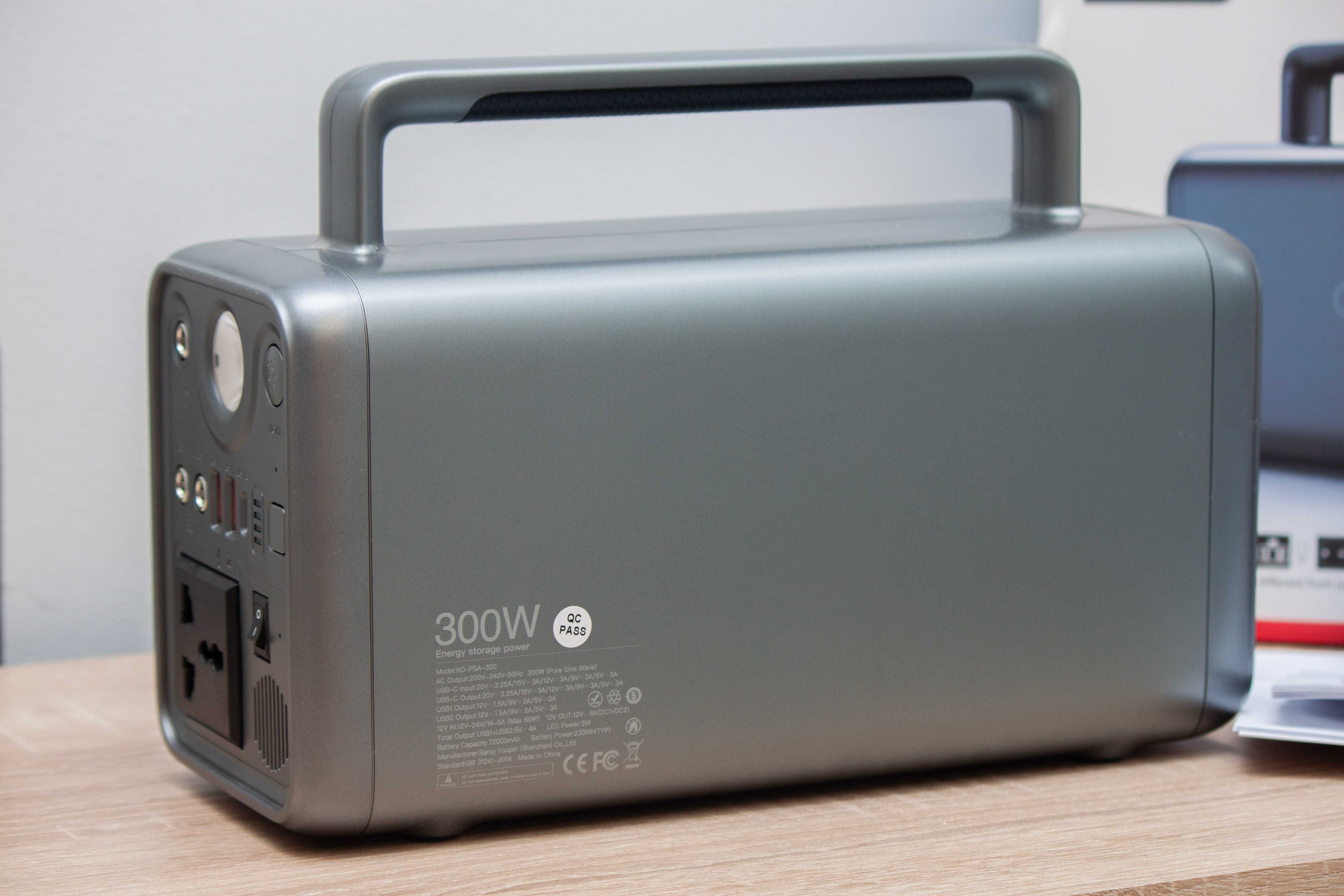 Зарядна станція XO PSA-300 / 300 W / 230 Wh / LiFePO4 Екофлоу Блекаут