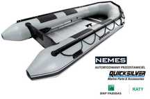 Ponton QUICKSILVER 365 SPORT HD - Alu Floor (szary), NOWY, od ręki