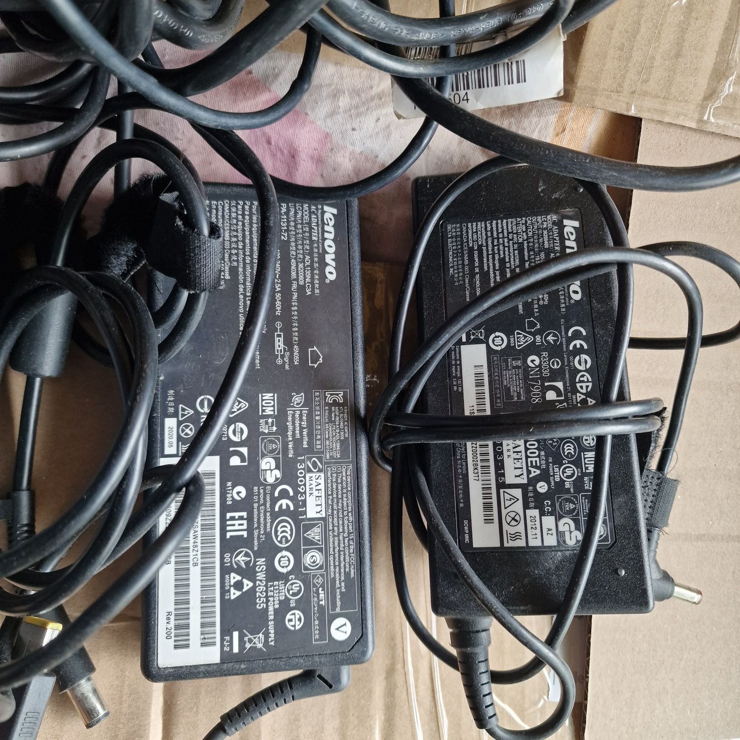 Zasilacze do laptopów HP,Lenovo,Dell, Ładowarka, Adaptery