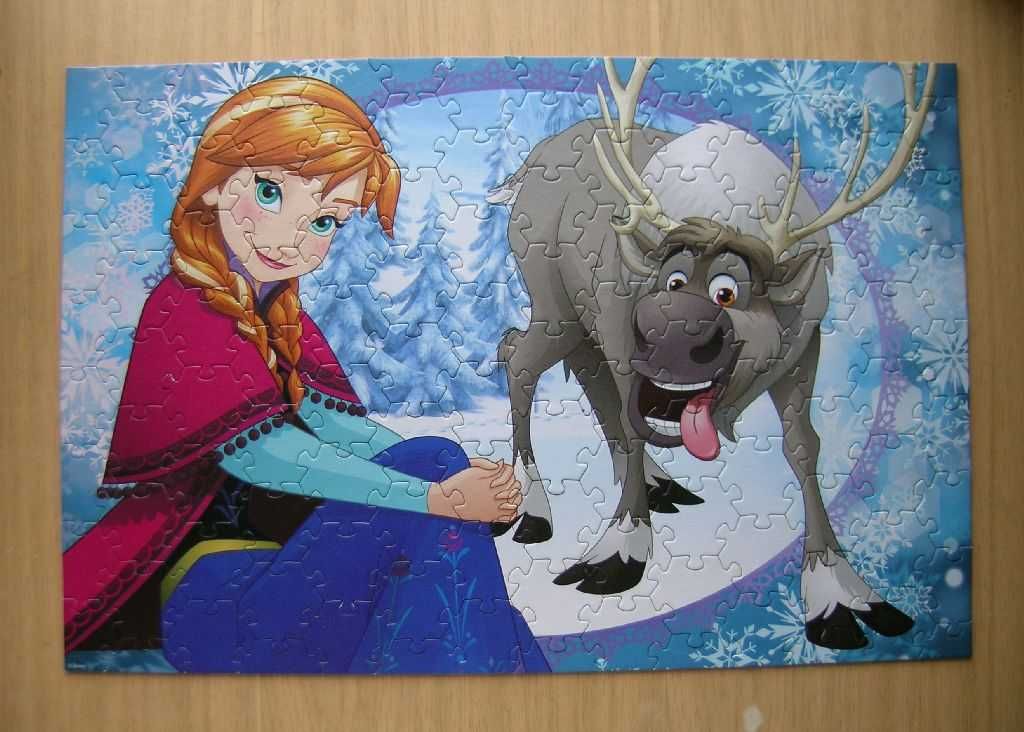 Puzzle Disney FROZEN - Snow Puzzle 2 in 1