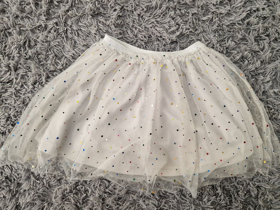Rozm 122 tiulowa spódnica dla dziewczynki