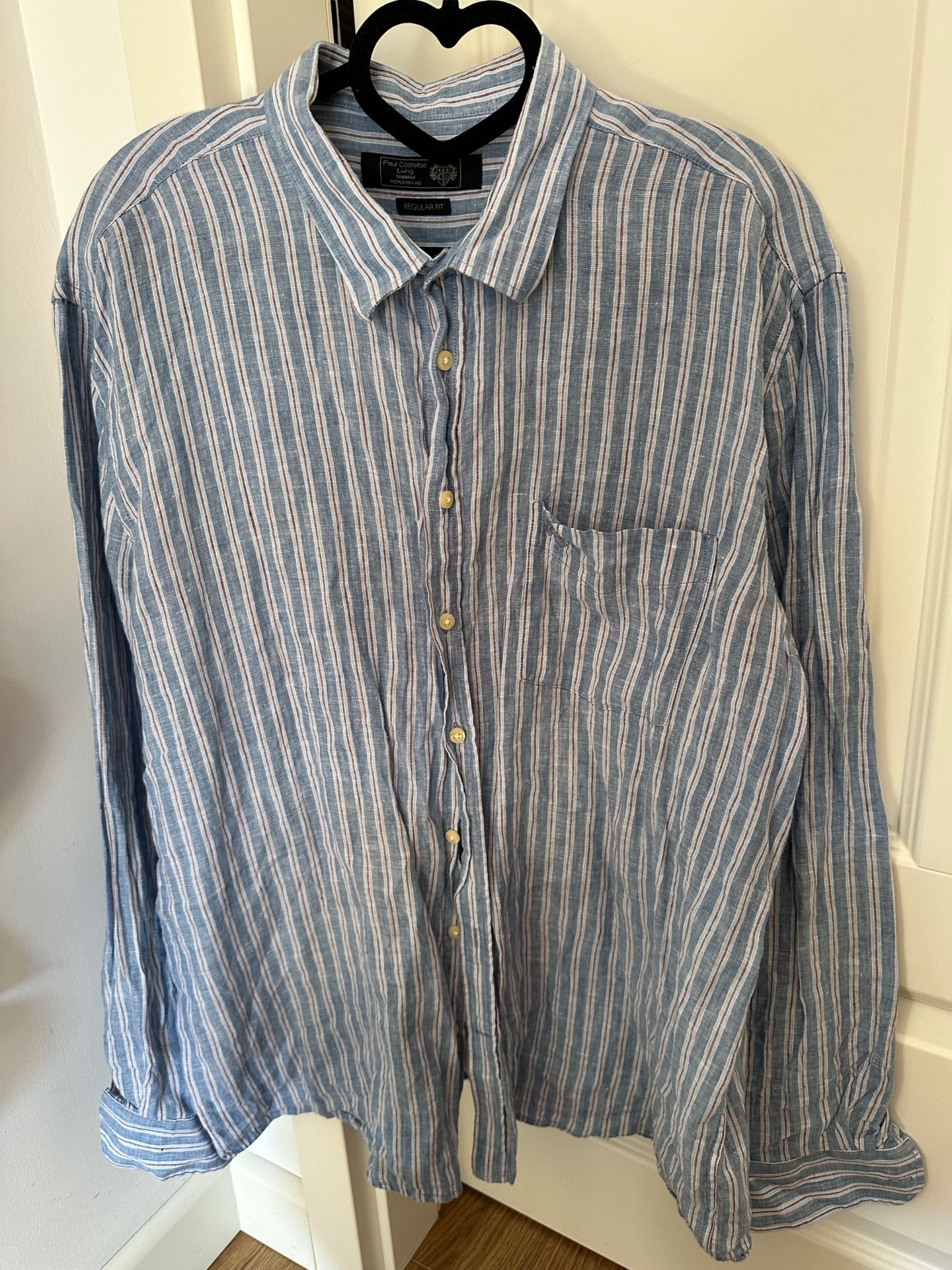 koszula lniana xxl paul costelloe