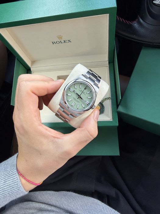 ROLEX OYSTER PERPETUAL “GREEN PISTACHIO”