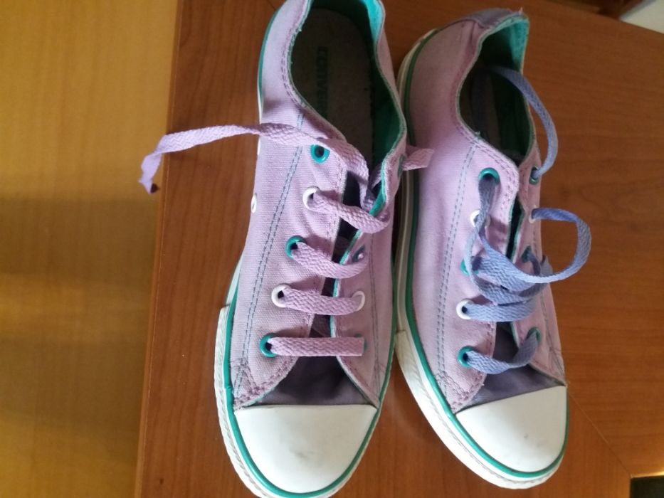 Ténis Rapariga Converse All Star Originais Cor Rosa tam 36