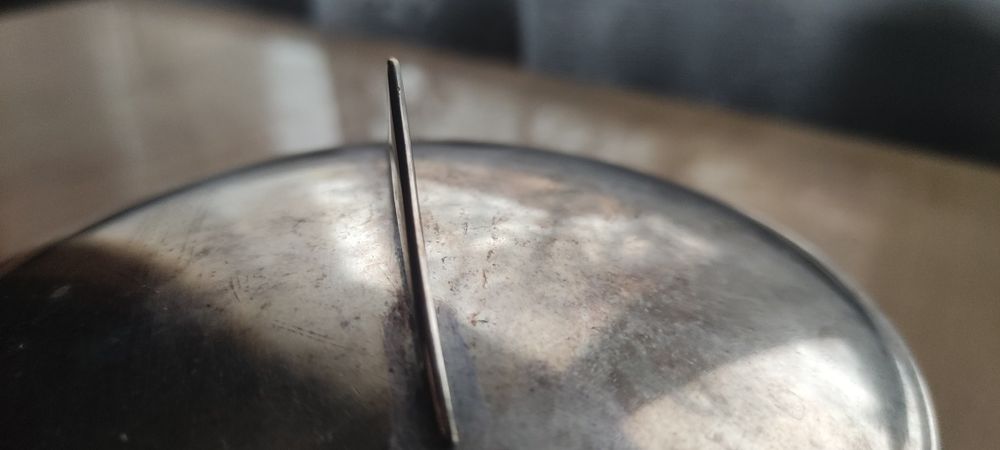 Warmet ufo cukiernica PRL stara srebrna srebro lata 60