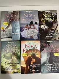 6 książek Nora Roberts romans miłość uczucie super stan tanio