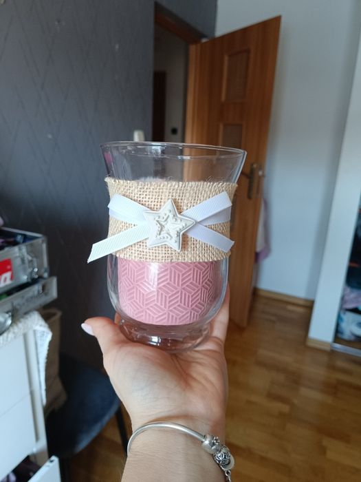 Świecznik prezent babci