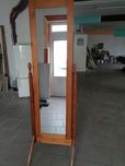 Lustro drewniane ruchome