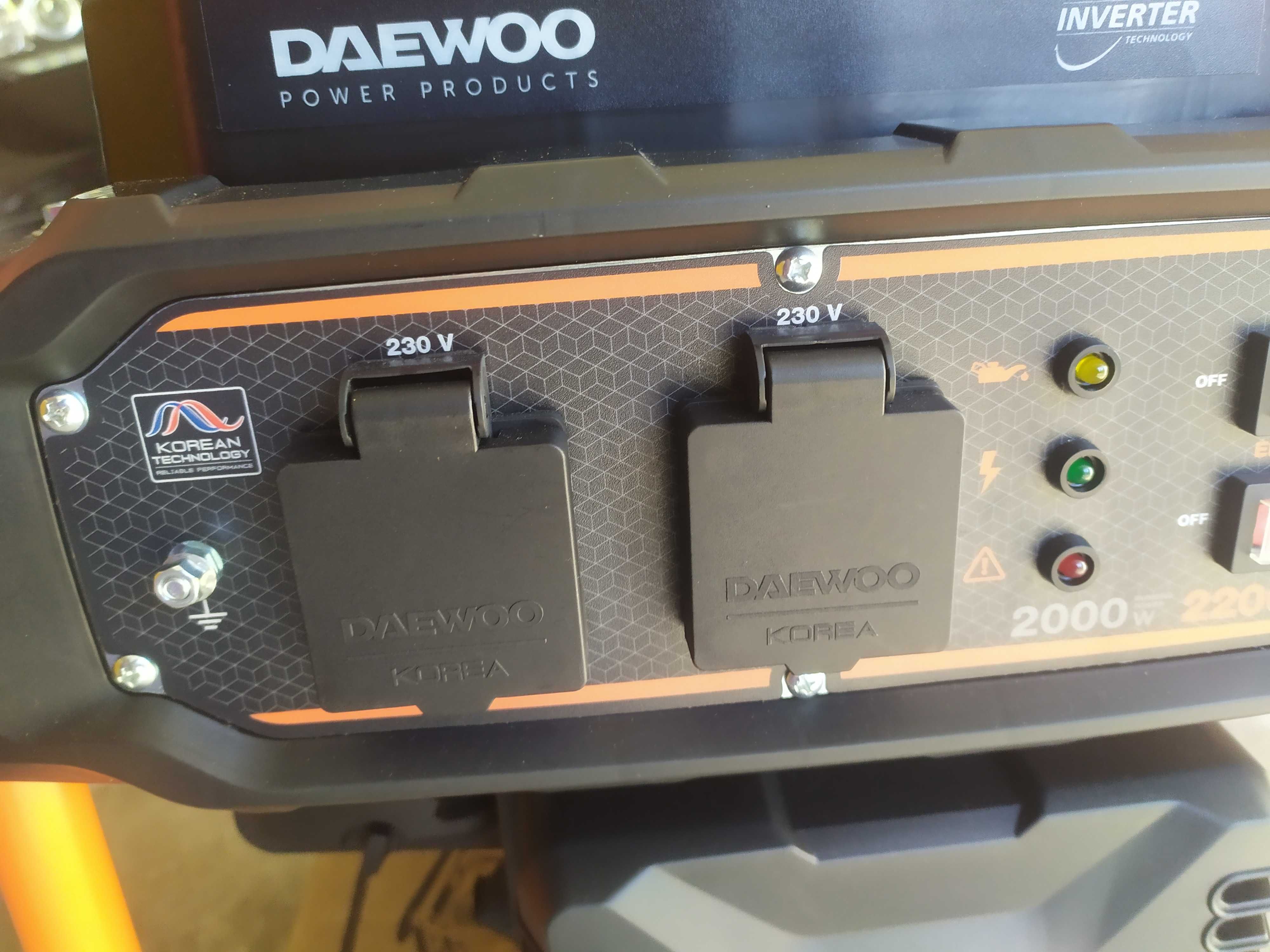 Inwertorowy agregat prądotwórczy DAEWOO GDA 2600i