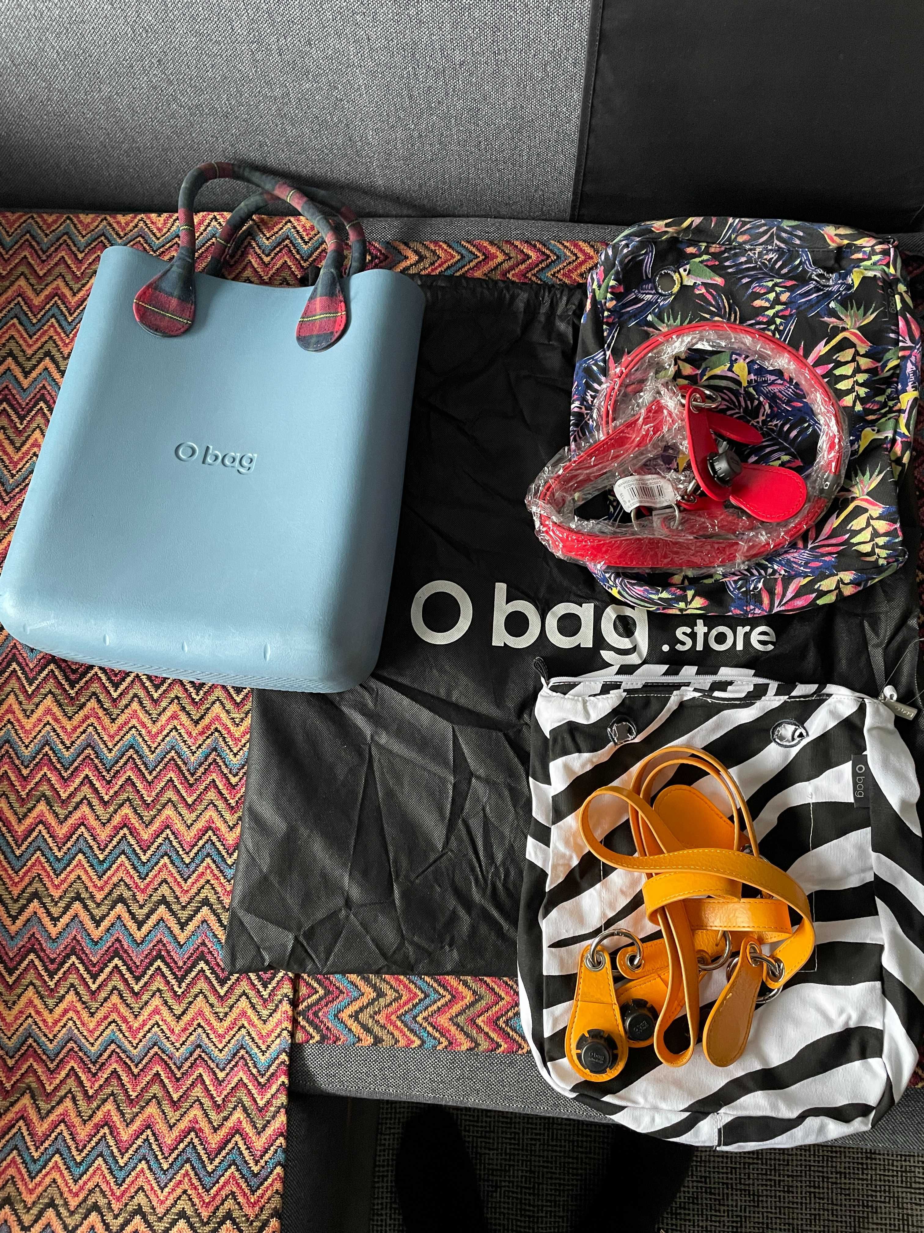 O bag, torebka plus 2 zestawy wkładów