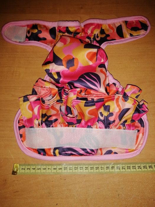 Многоразовый подгузник для собак. Трусы подгузник.