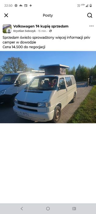 VW T4 kamper 1.9td