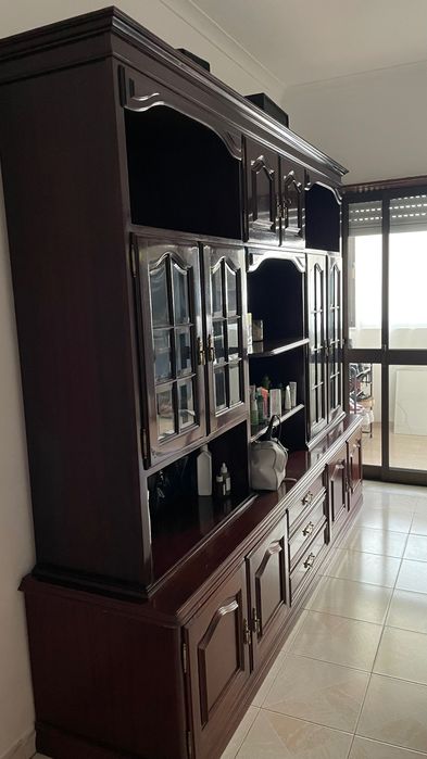 Estante mogno 2 partes