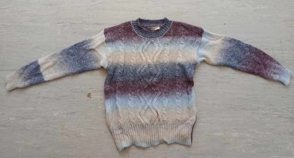 Camisola de Inverno tricolor