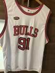 Koszulka rodman 91 bulls l/xl