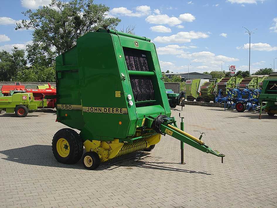 Пресс подборщик John Deere 545 (Тюкопрес Прес підбирач Claas Krone)